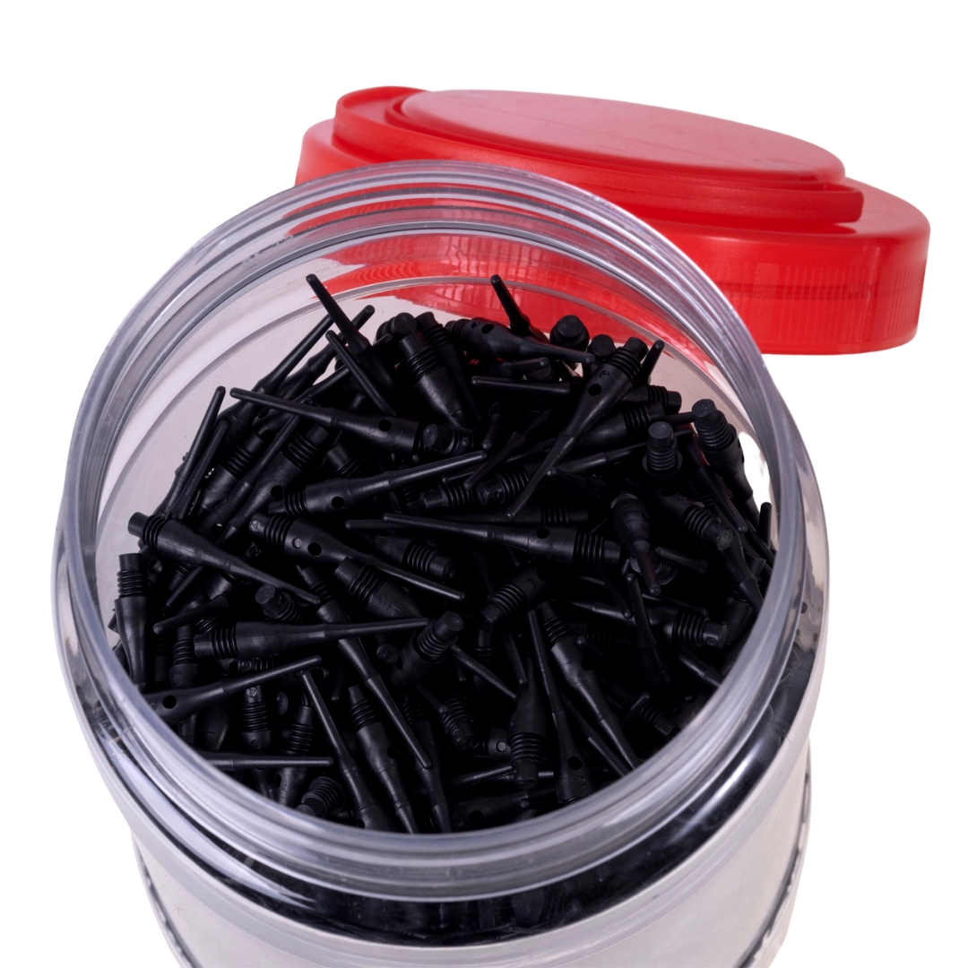 Softdart tips (1000 pieces) - Winner black
