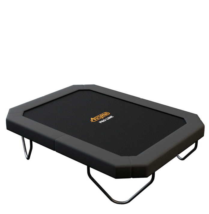 Avyna Pro-Line Trampolin-Set 238 - 380x255cm - Grau