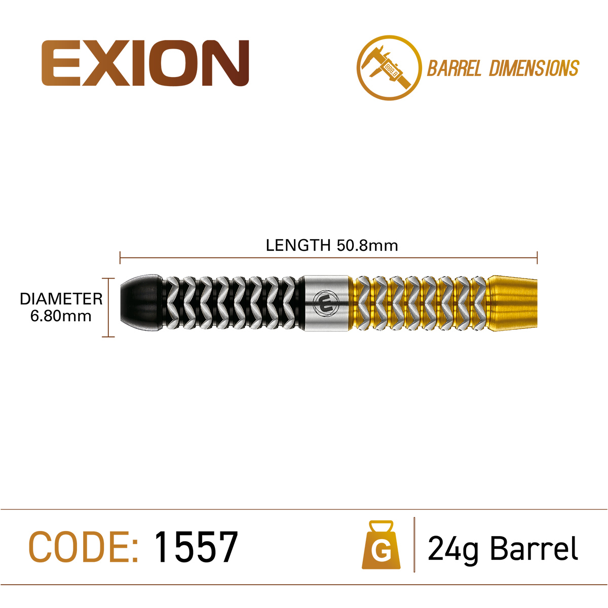  Winmau - Steeldart Exion 24 gr.
