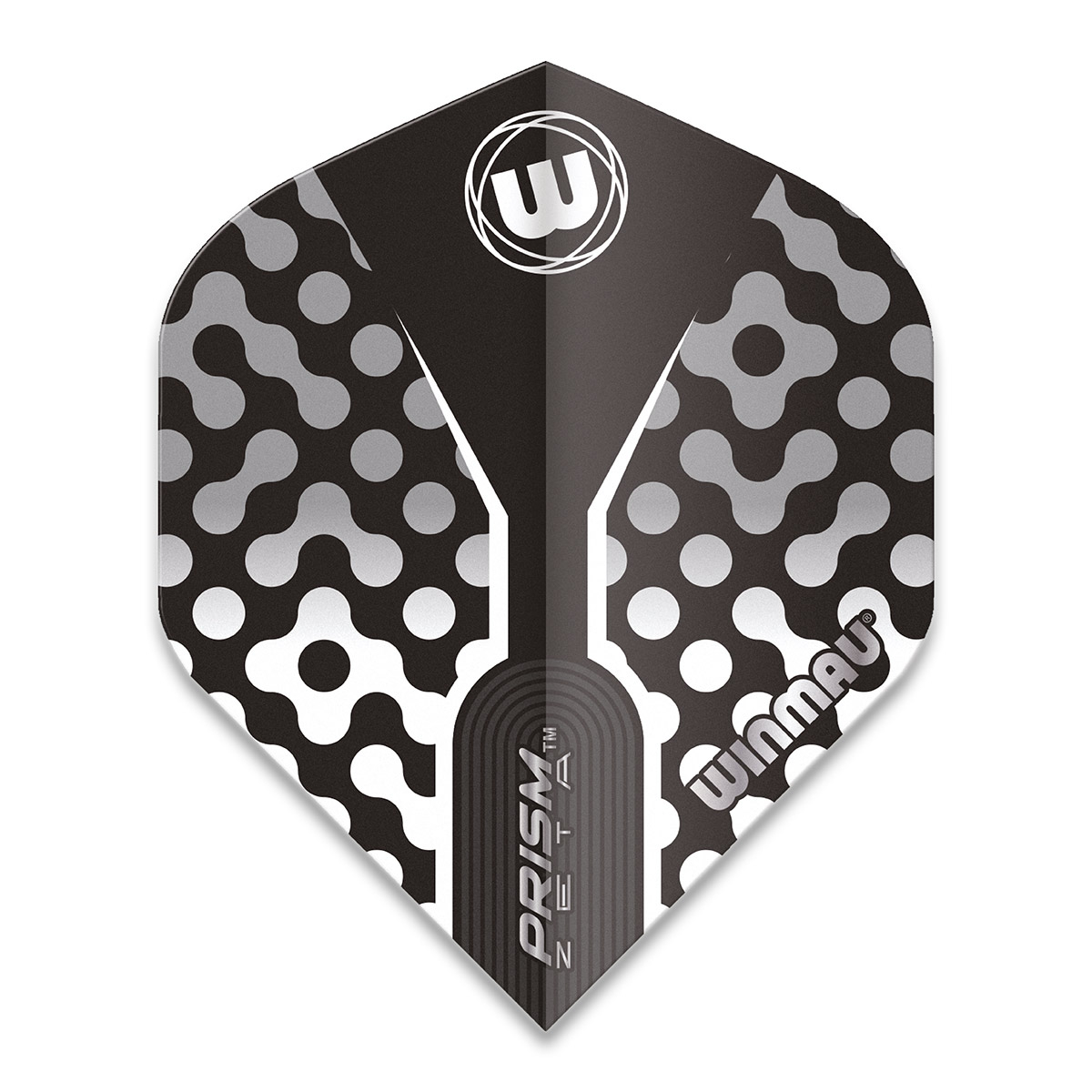 Flights Winmau Prism Zeta Black, Grey & White - 6915.311