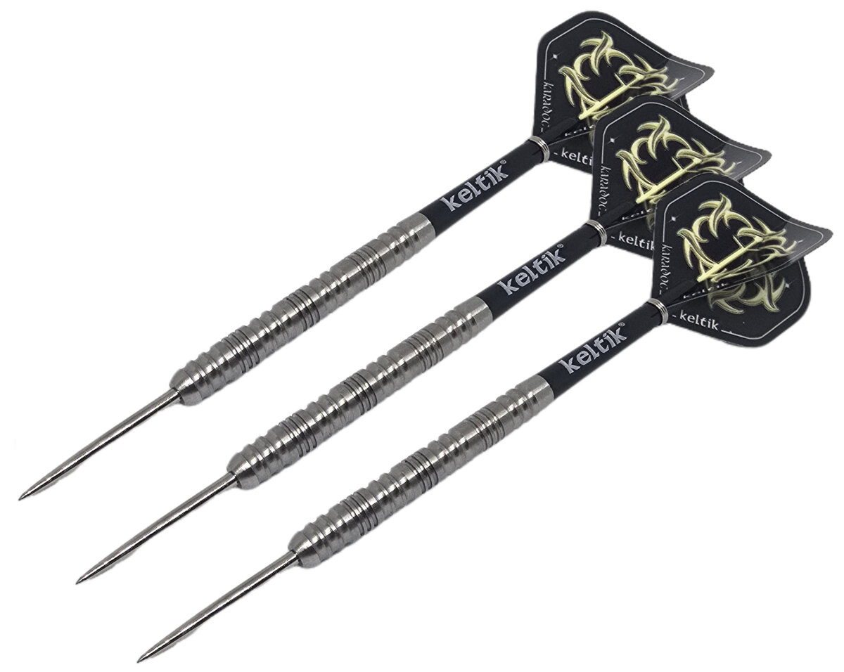 Steeldart Steel Dart Pfeile Keltik Corvin 20g Silver - 90% Tungsten