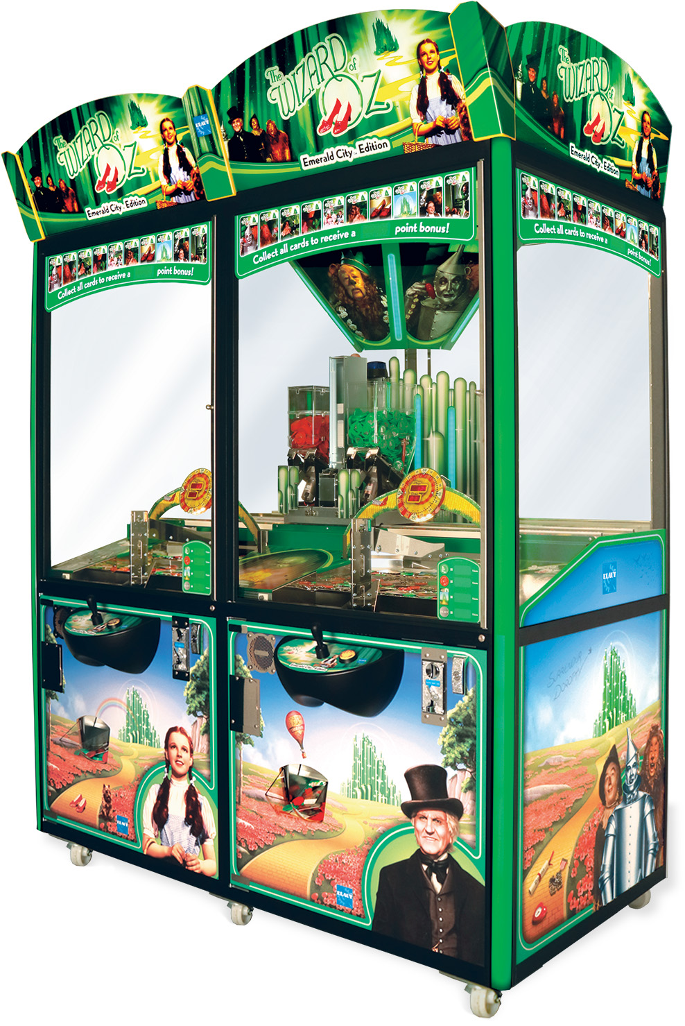 Elaut Coin Pusher Automat Wizard of Oz 2 Player