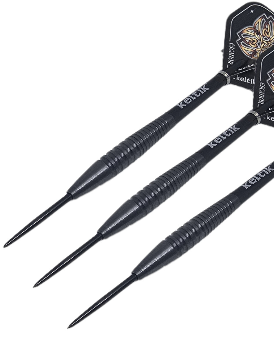 Steeldart Steel Dart Pfeile Keltik Ardan 24g Black - 90% Tungsten