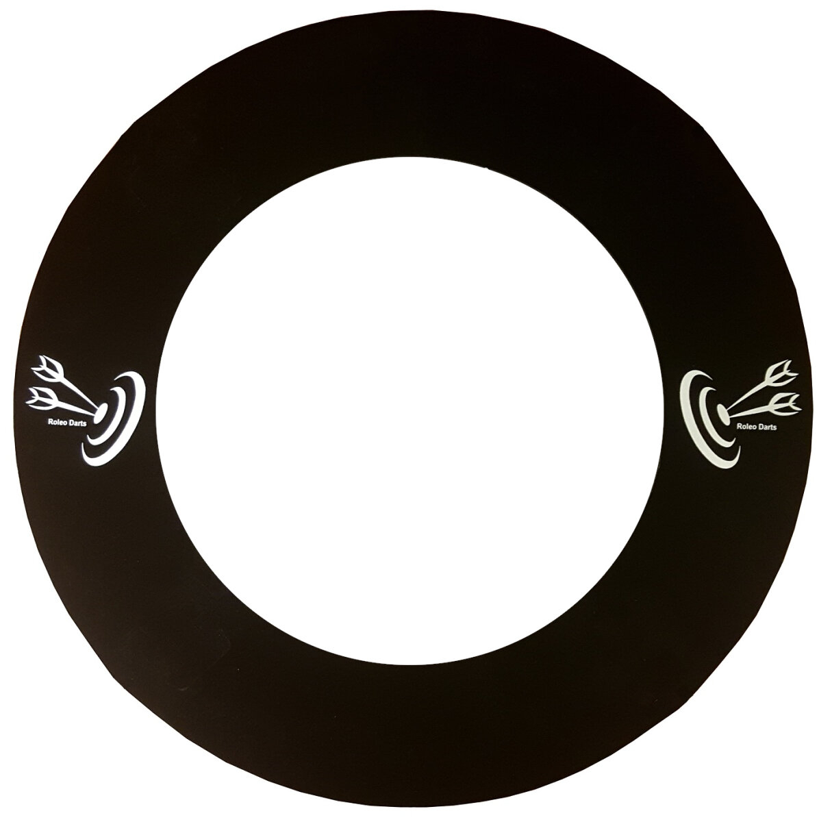 Roleo Dart Auffangring Schwarz