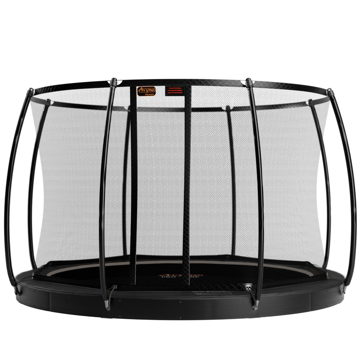 Avyna Pro-Line 12 Ø365cm FlatLevel + Royal Class Netz - Schwarz