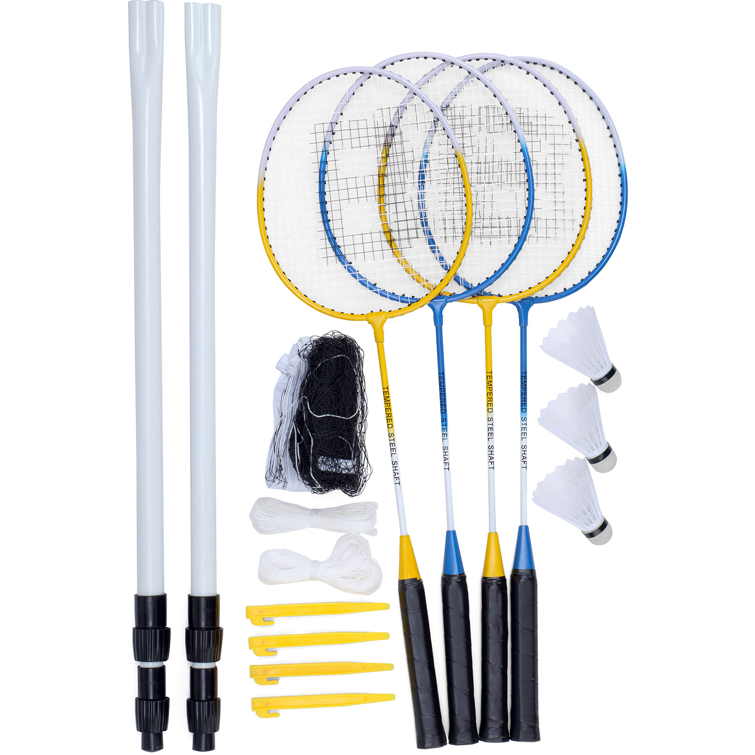 Baseline Pro Badmintonset 4 Spieler