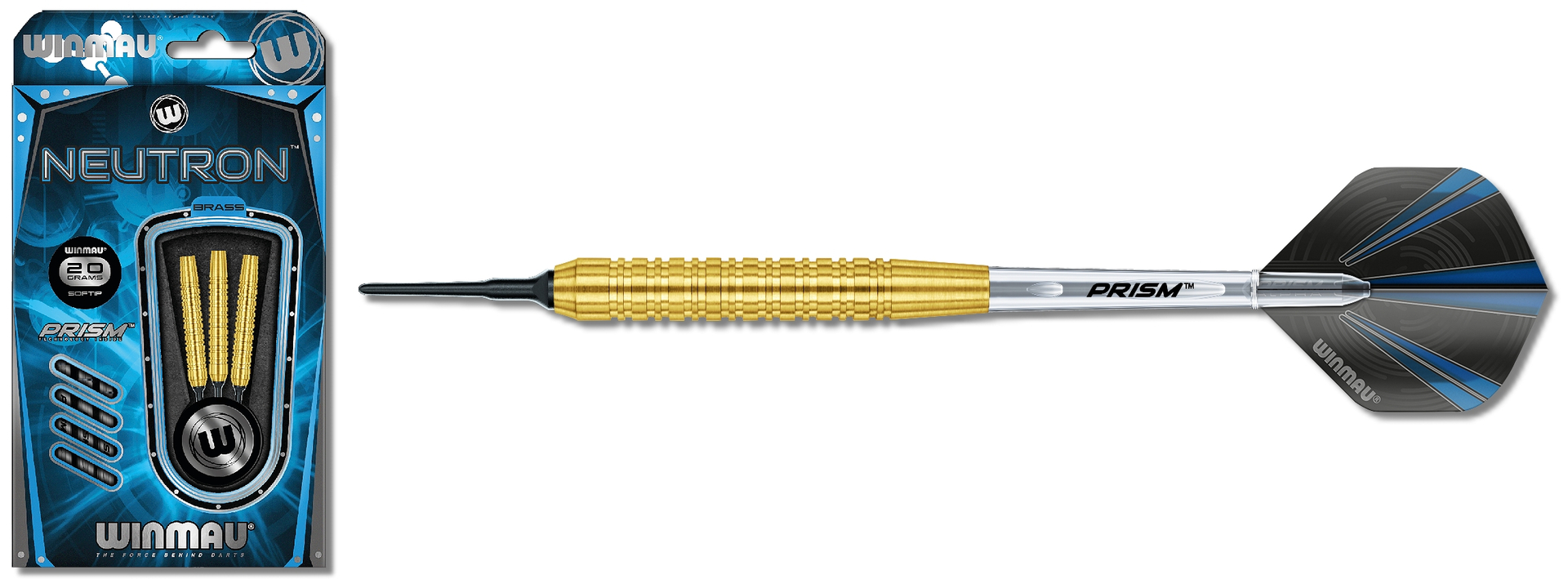 Winmau Soft Darts - Neutron 20g long