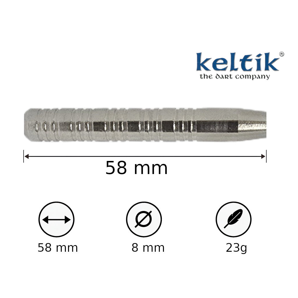Steeldart Steel Dart Pfeile Keltik Karadoc 23 g