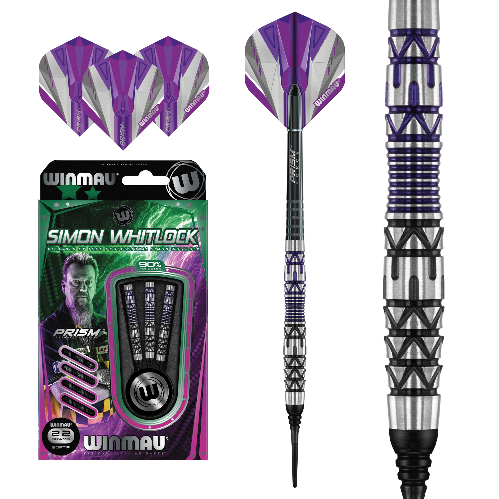 Softdart Winmau S.Whitlock Spec.Edt. 2435-22g
