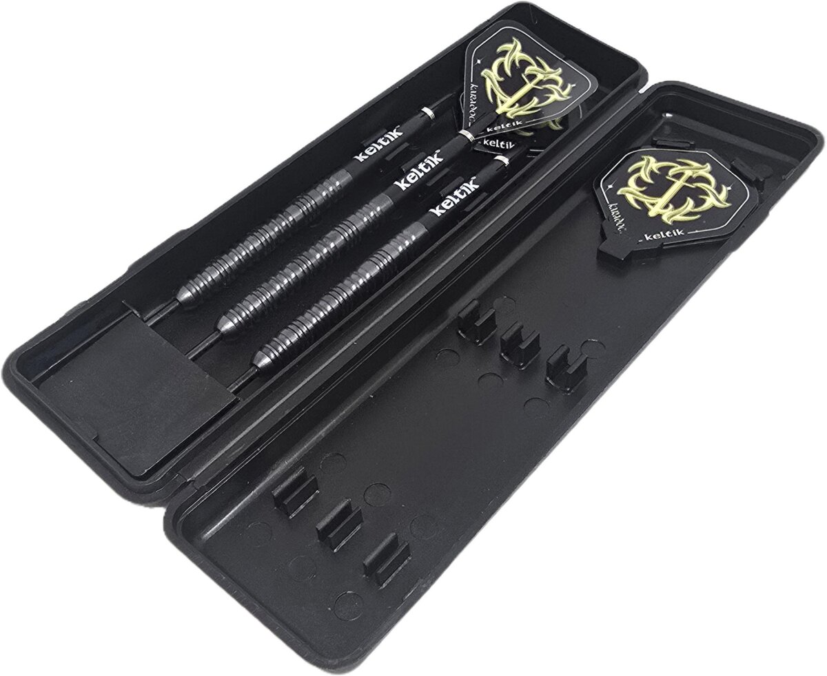 Steeldart Steel Dart Pfeile Keltik Corvin 22g Black - 90% Tungsten