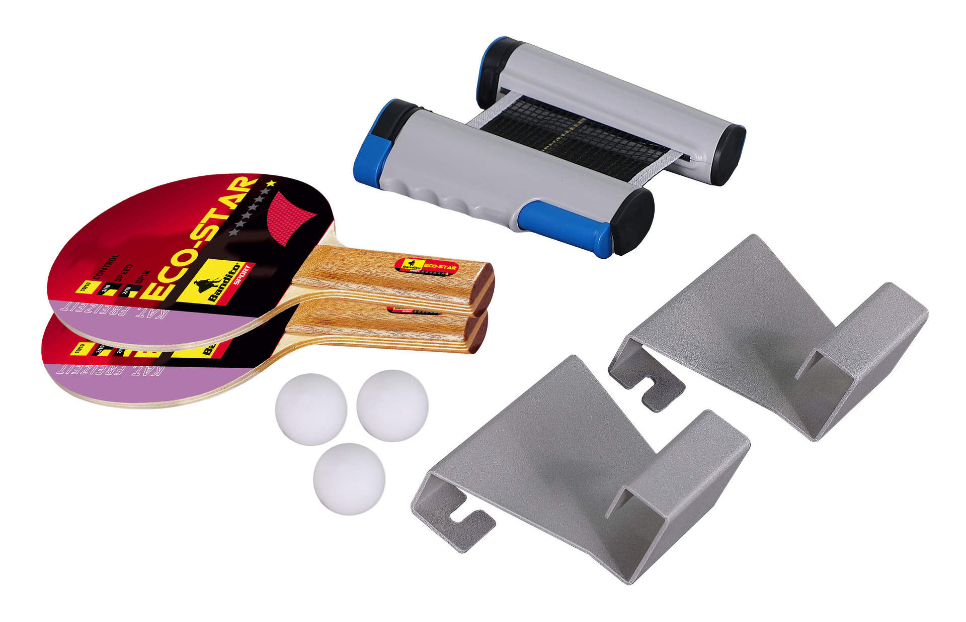 6 ft. Outdoor pool Ascona ping pong set