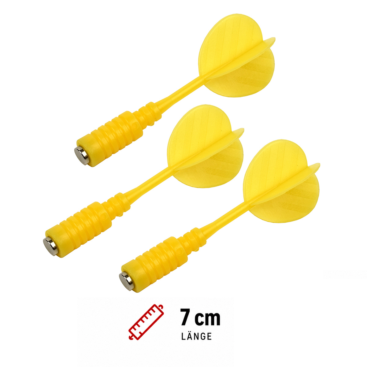 Magnet-Dart-Ersatzpfeile gelb