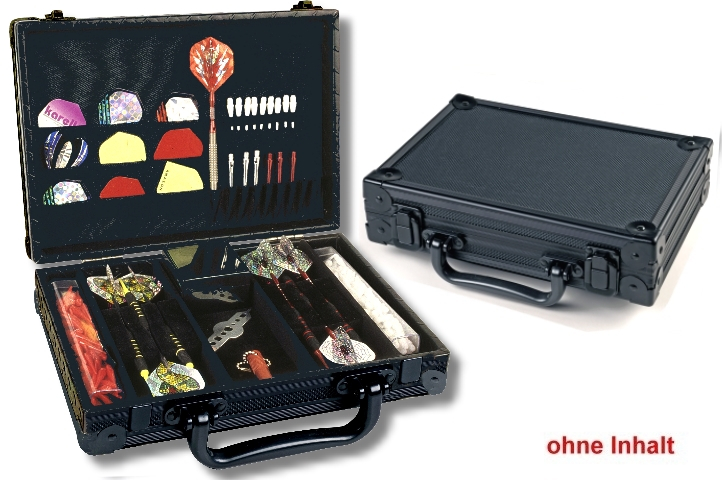 Dartkoffer LUXUS, Farbe schwarz