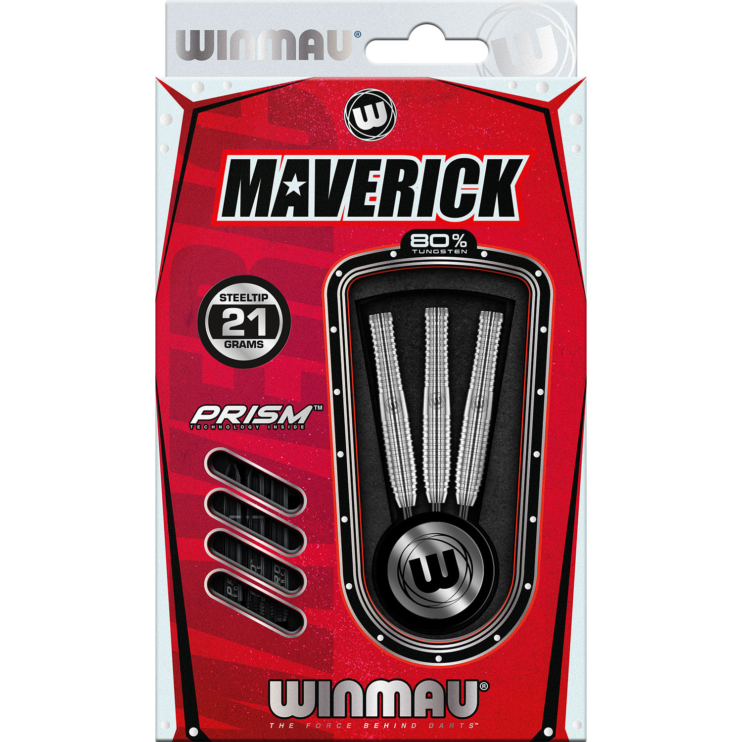 Winmau Maverick 80% Wolfram Stahlspitze Darts 21g