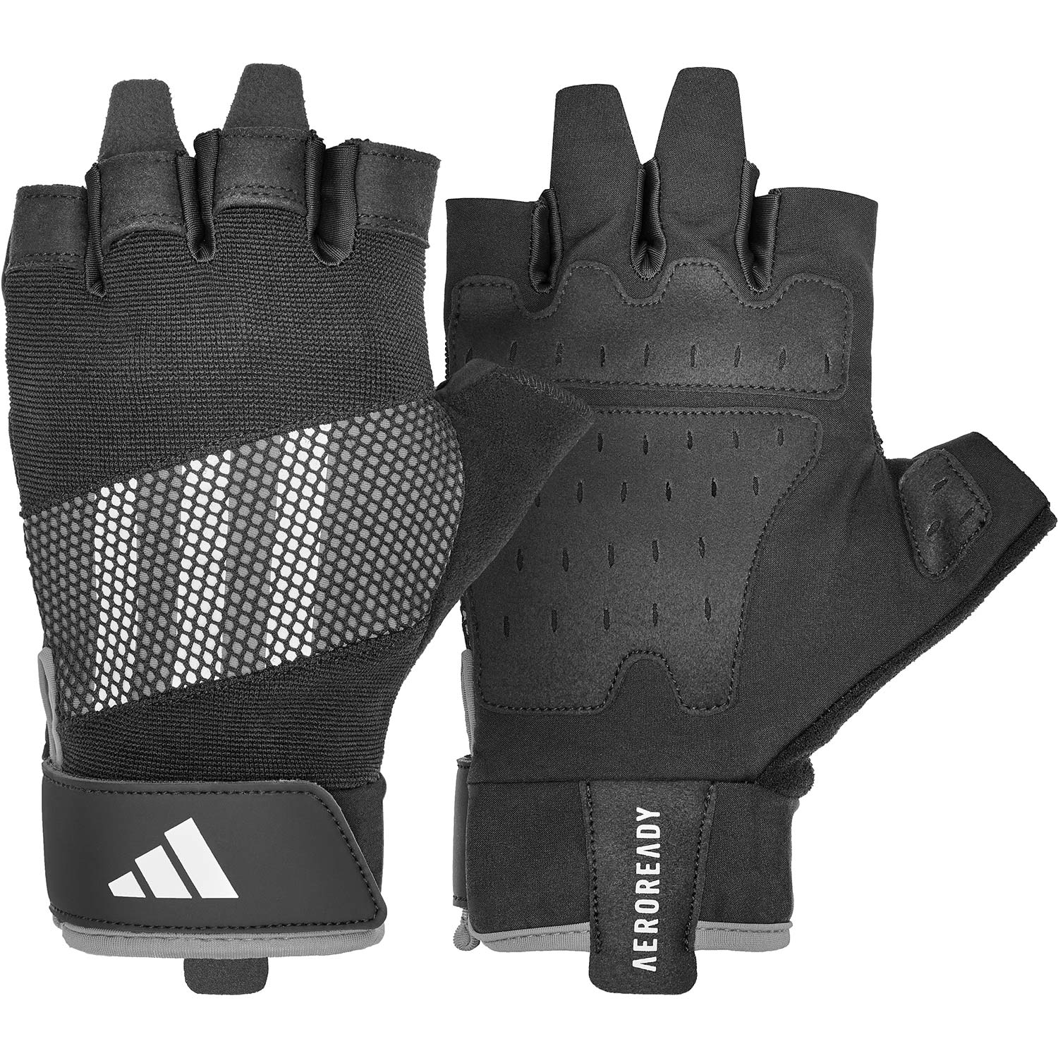 Adidas Performance Trainingshandschuhe grau