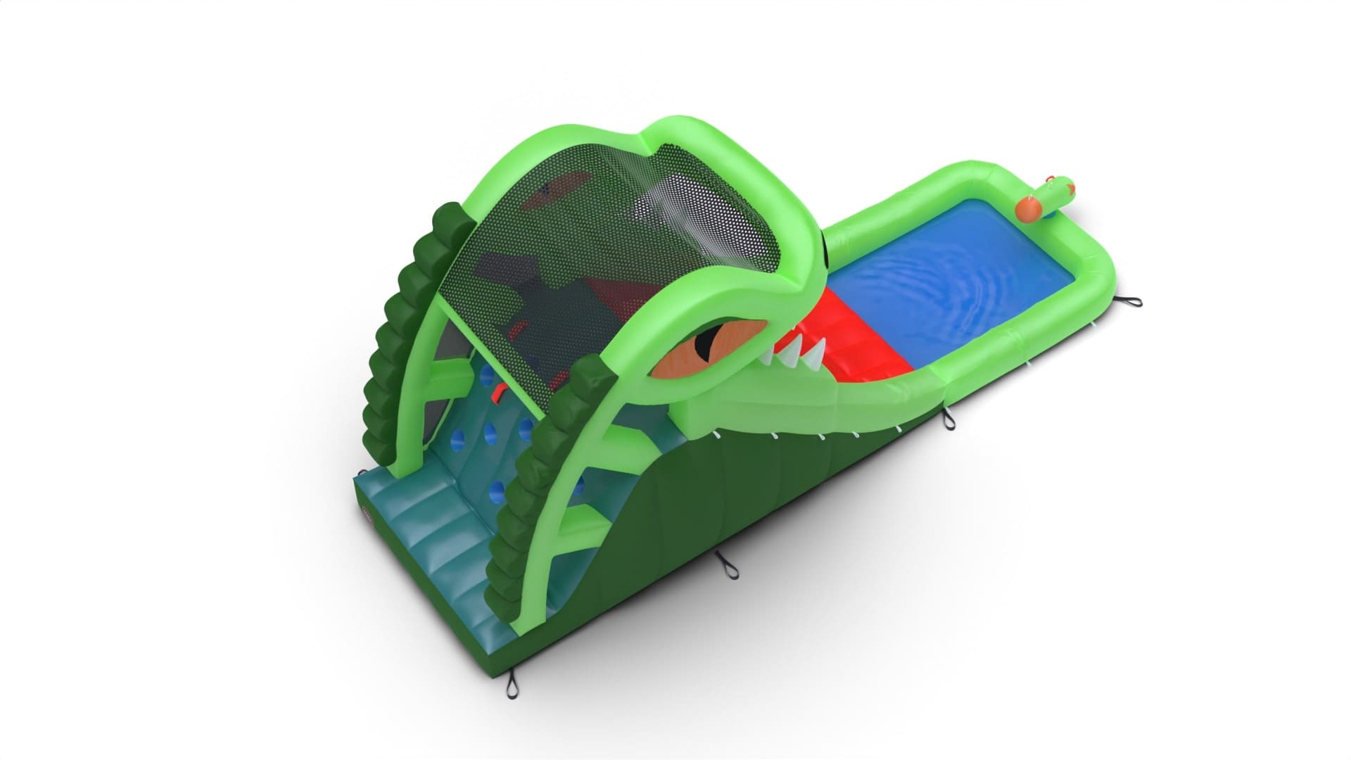Avyna Hüpfburg Croco Waterslide