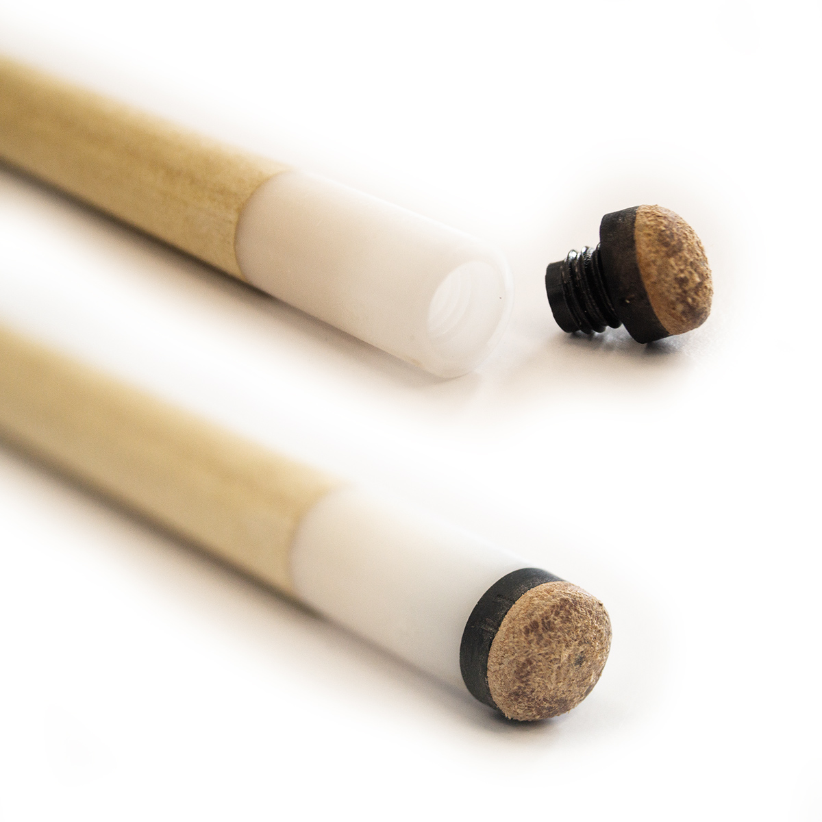 Queue Shooter HouseCue 2-tlg. - 12 mm Schraubleder 