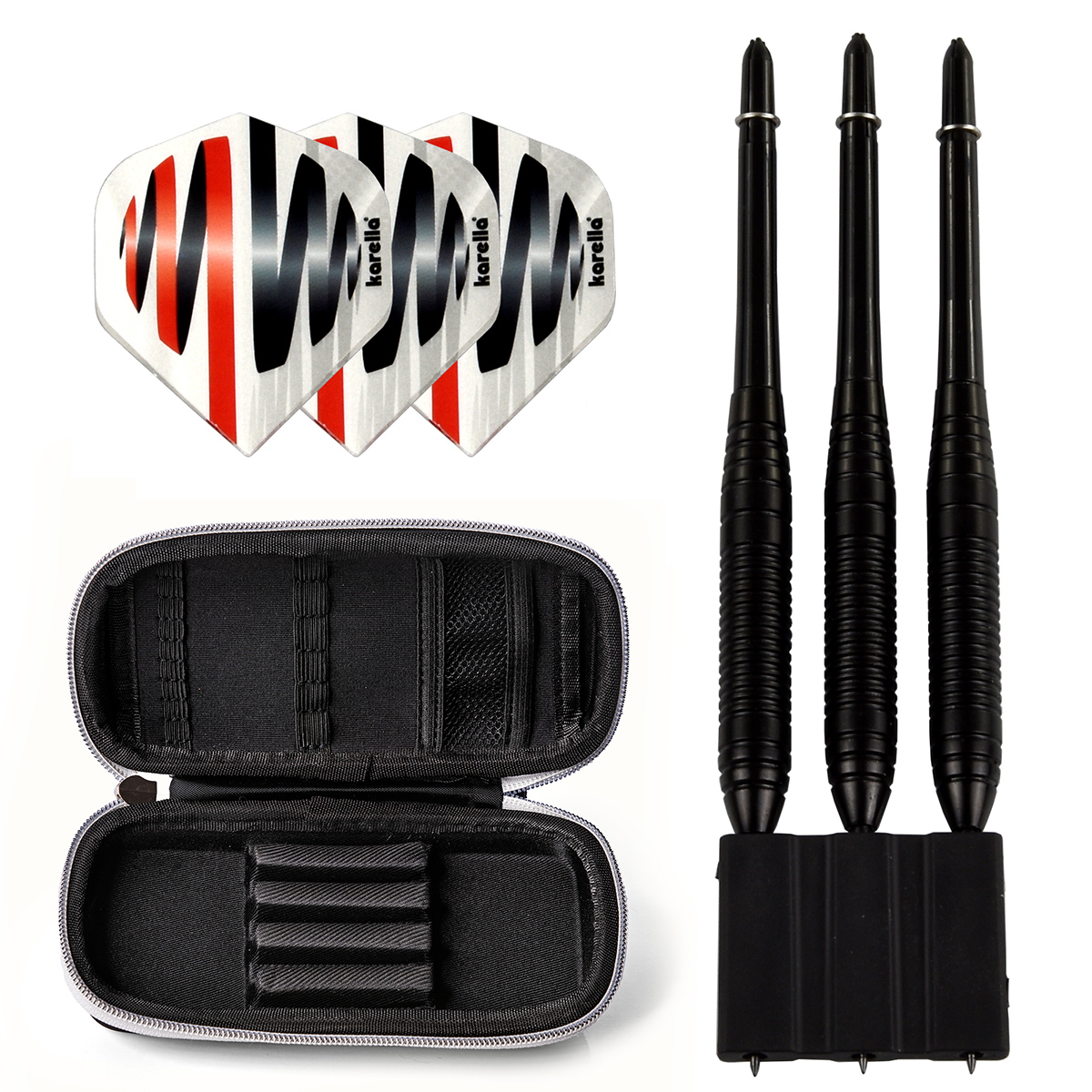 Stelldartset Winner Blackstar 21g inkl. Dartcase