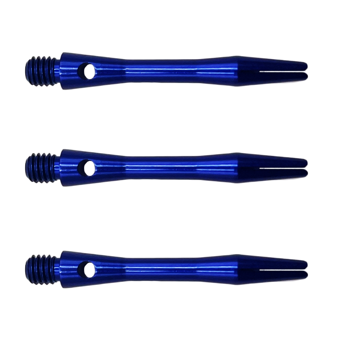 Shaft Alu short, ca. 35 mm, blau