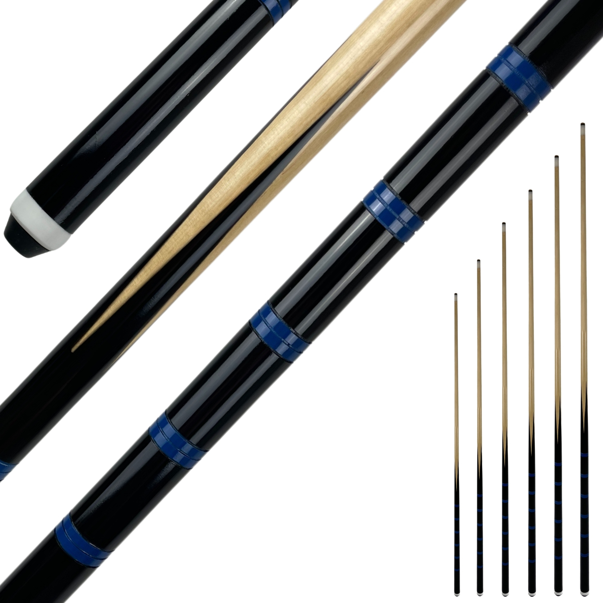 Queue einteilig ECO 12mm Schraubleder, 90 bis 140cm