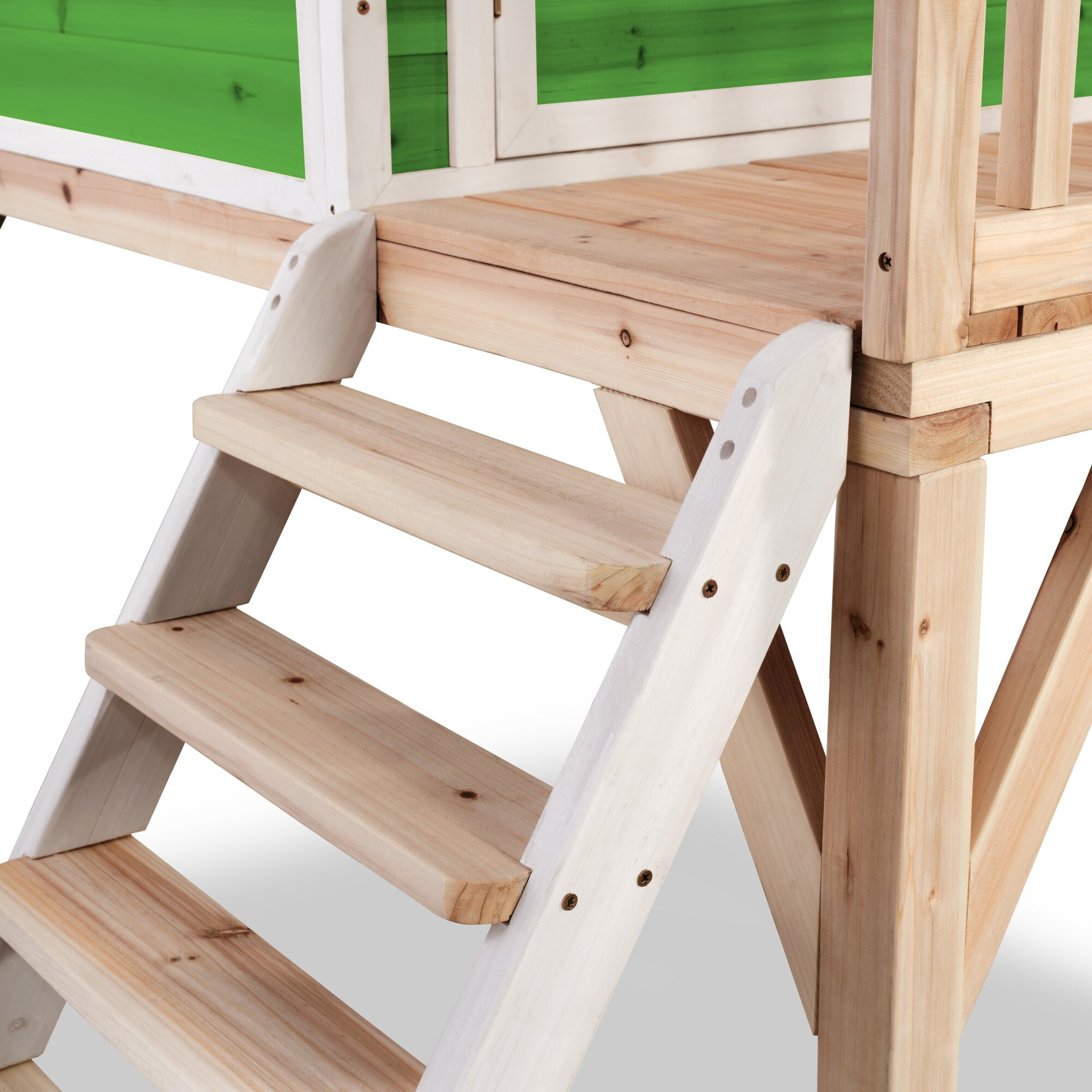 EXIT Loft 300 wooden playhouse - green