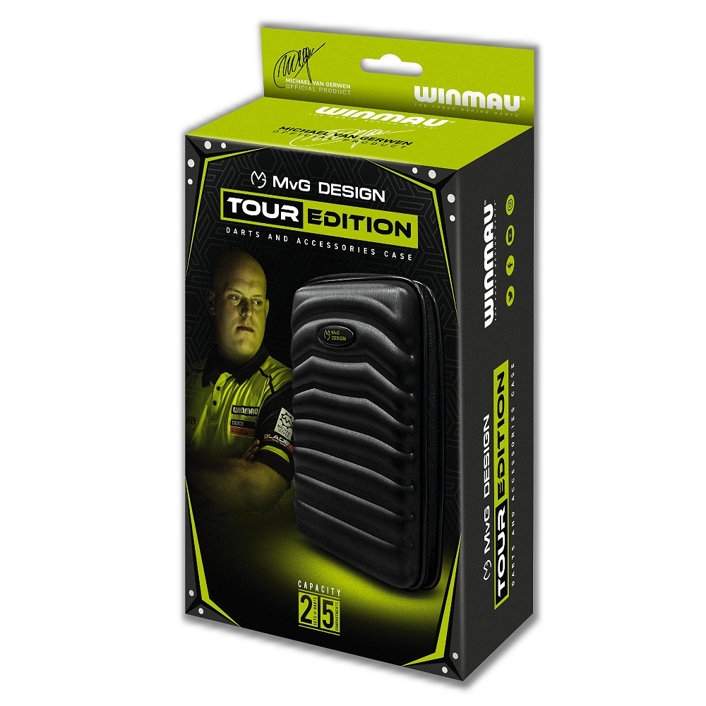 Darttasche Winmau  MvG  Tour-Edition schwarz  8331
