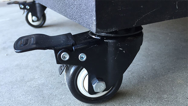 Charlsten Multi Airhockeytisch / Billardtisch Holzoptik - 2-in-1 zusammenklappbar