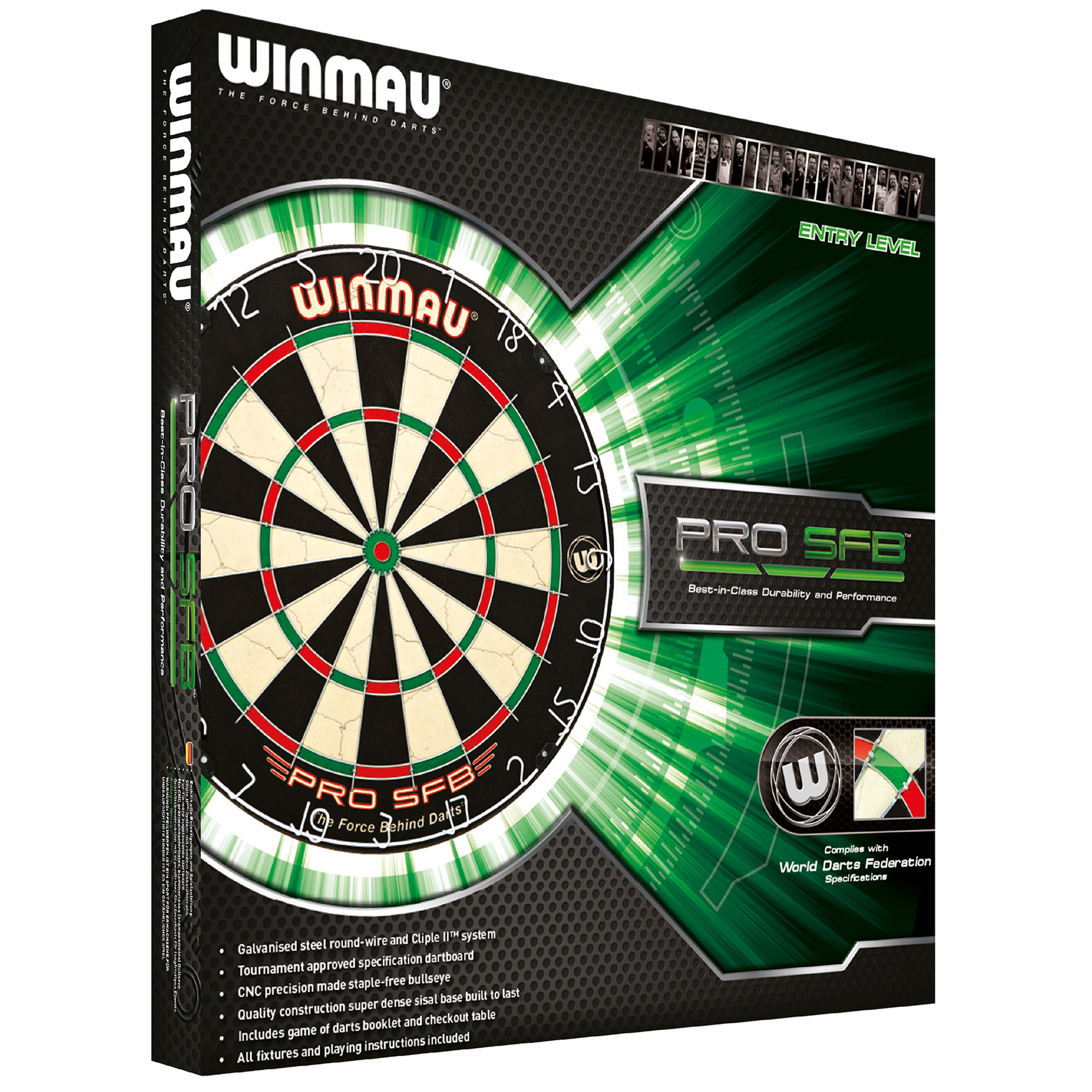 WINMAU Pro SFB dartboard