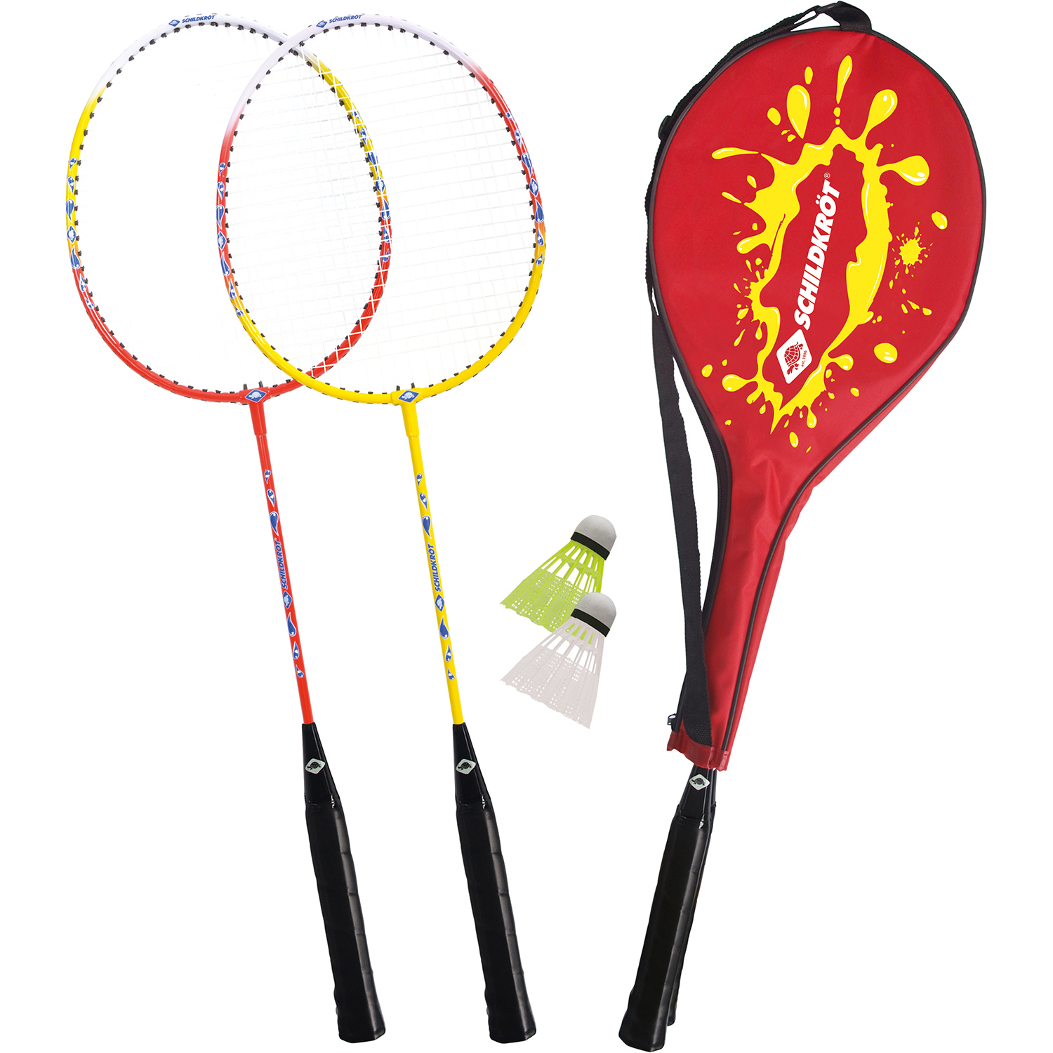 Badmintonset Schildkröt 2 Spieler