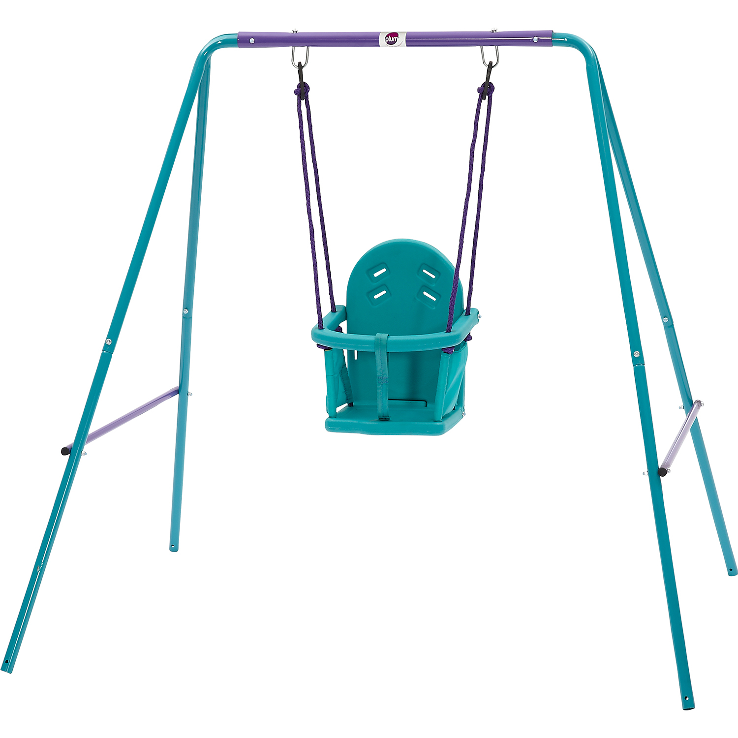 Swing set 2 in 1 Plum Metal turquoise