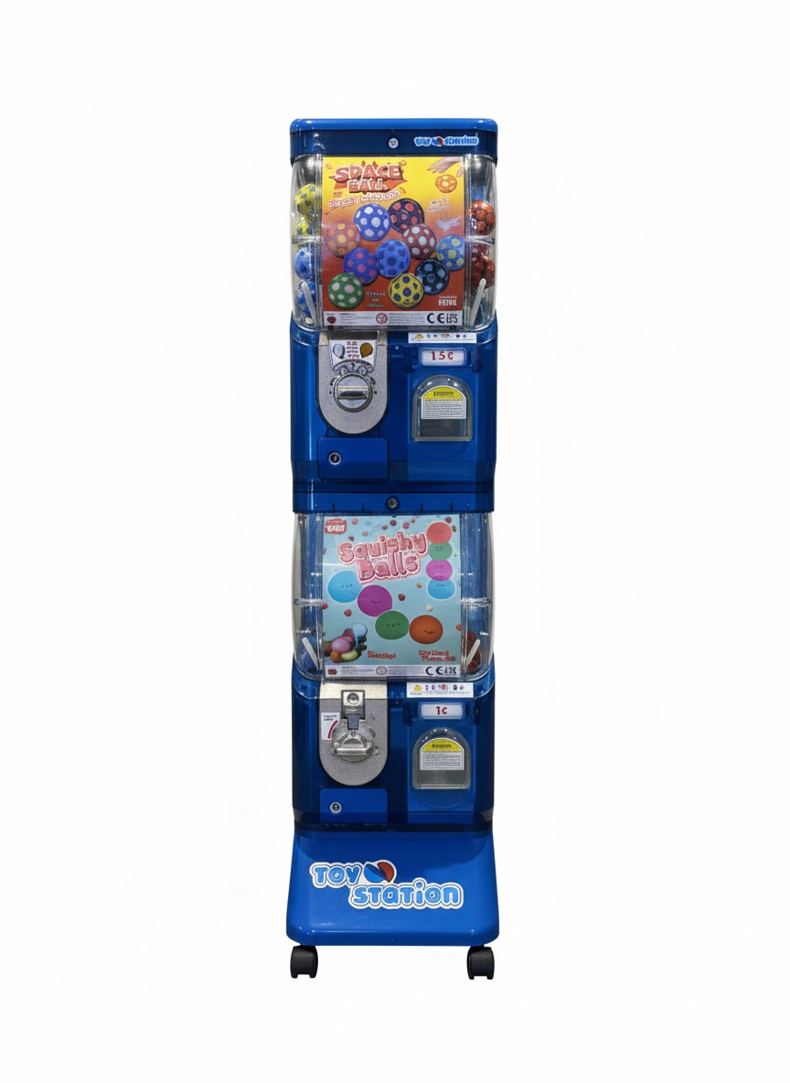 4 pieces Set Toy Stations vending machine for kids