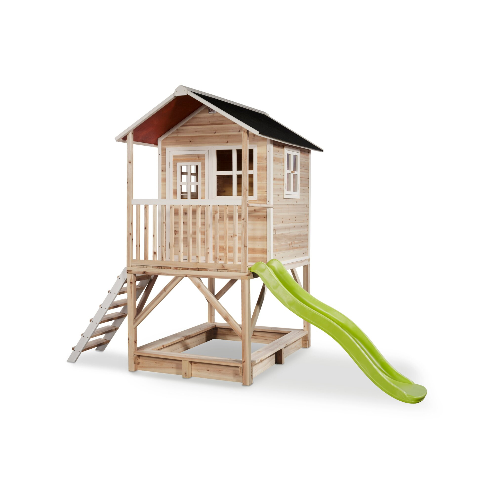 EXIT Loft 500 Holzspielhaus - naturel