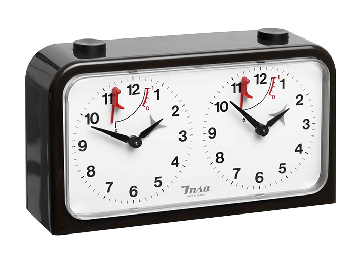 Philos Schachuhr Insa knuststof me