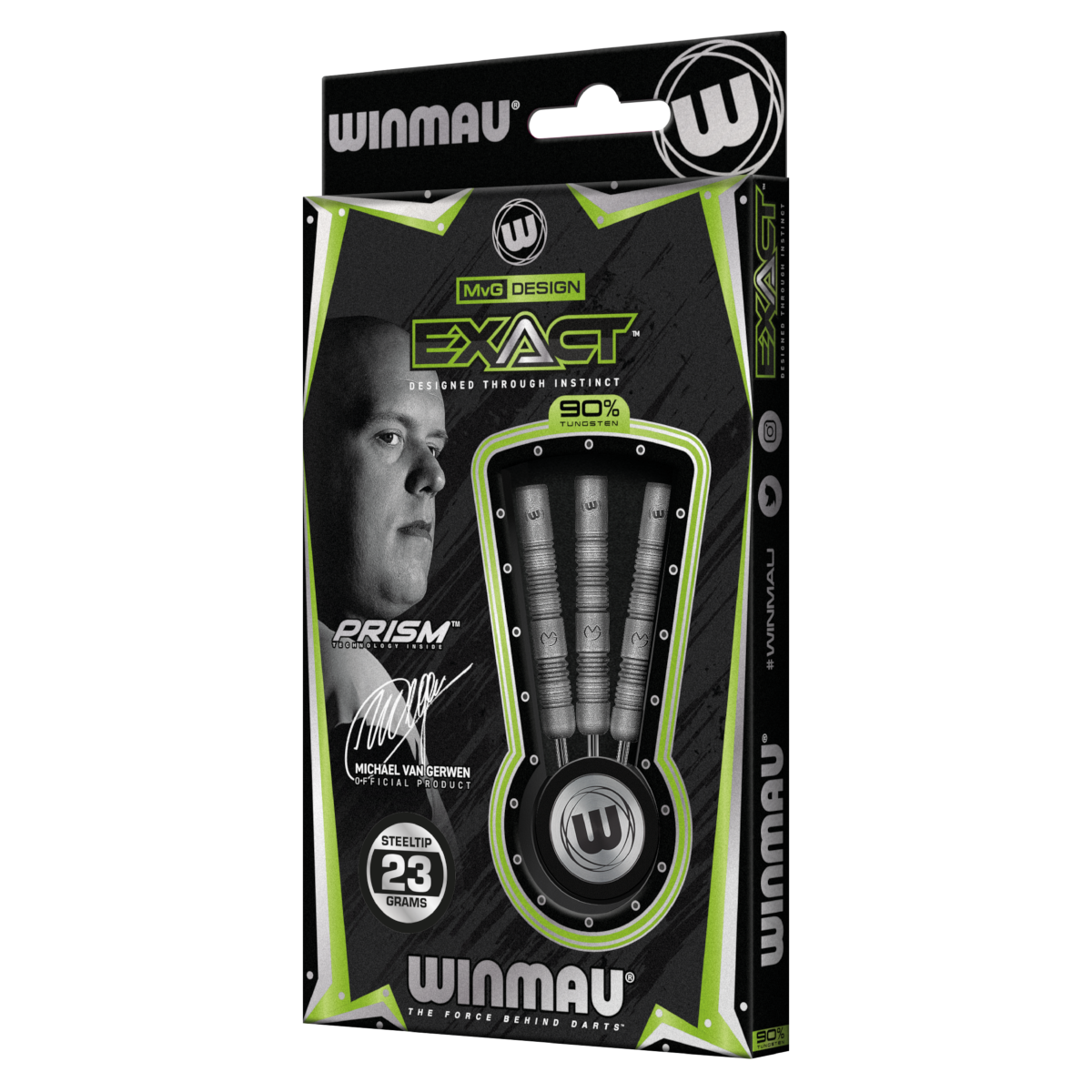 Steeldart Winmau MvG Exact 1468-23g