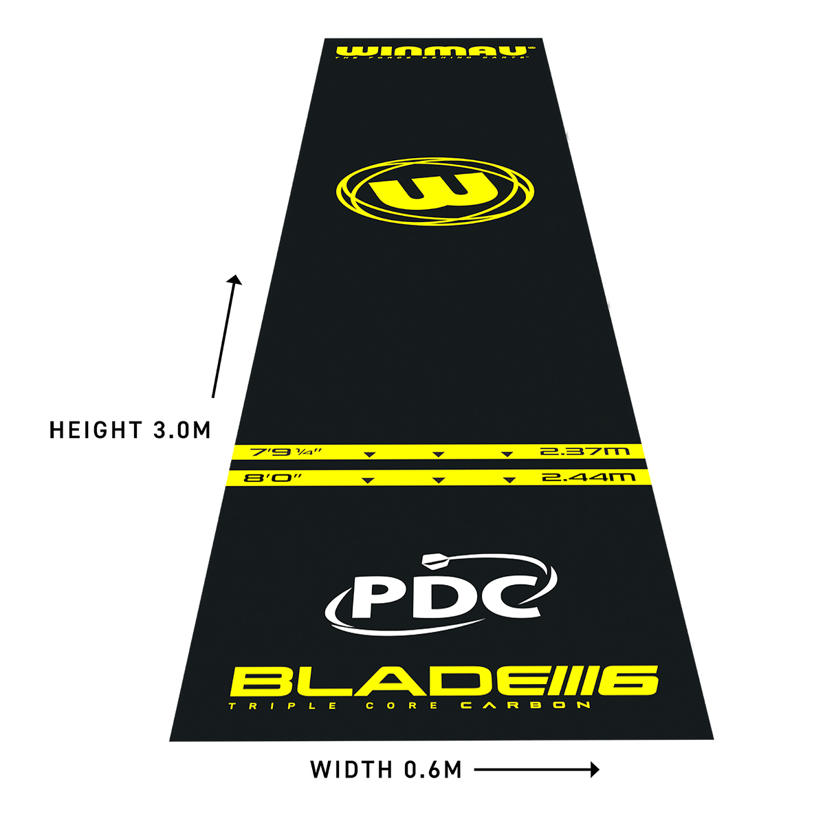 Winmau - Dartmatte Pro Zone Essential 