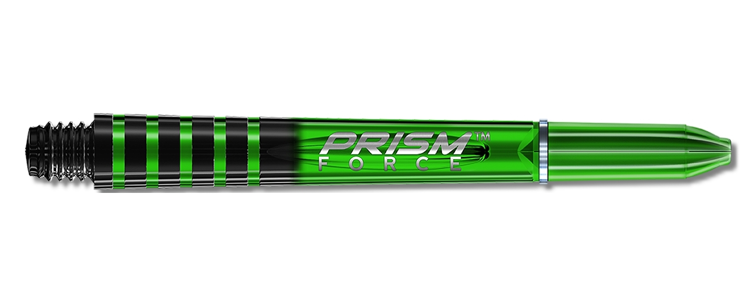 Winmau Prism Force Shaft  GRÜN medium, short oder intermediate 7020-205, 7020-105 oder 7020-405