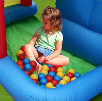 HappyHop Hüpfburg Parcour Adventure 