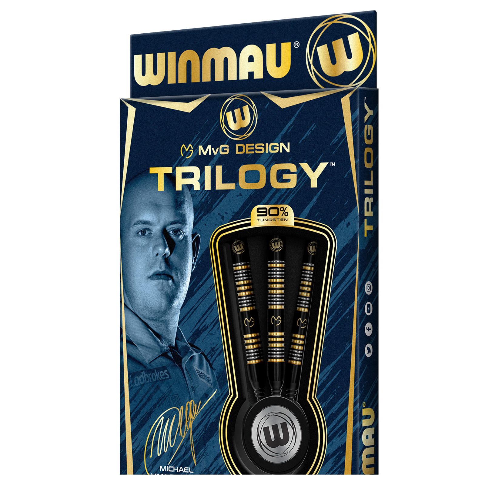 Softdart Winmau MvG Trilogy - 2646 - 20g