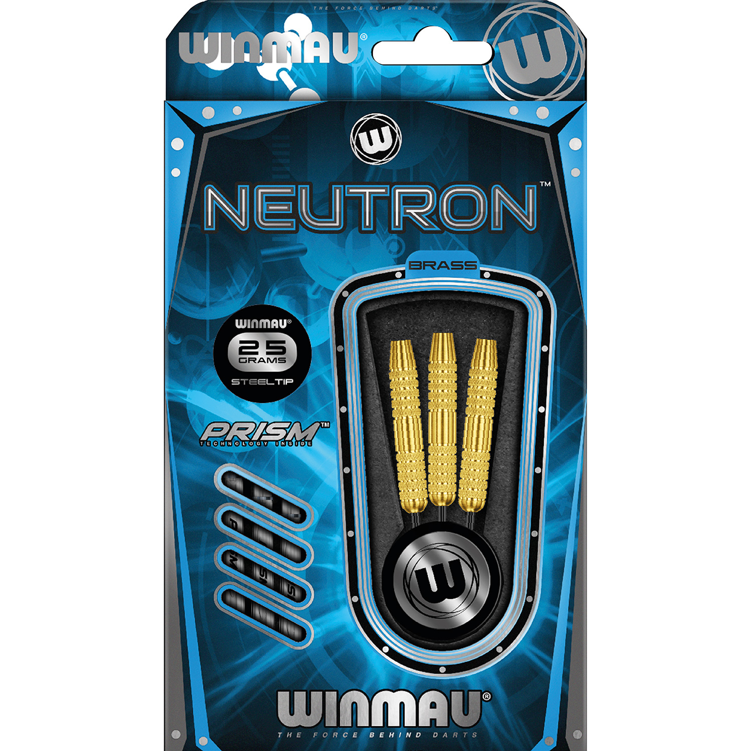 Winmau Neutron Messing Stahlspitze Darts 25g
