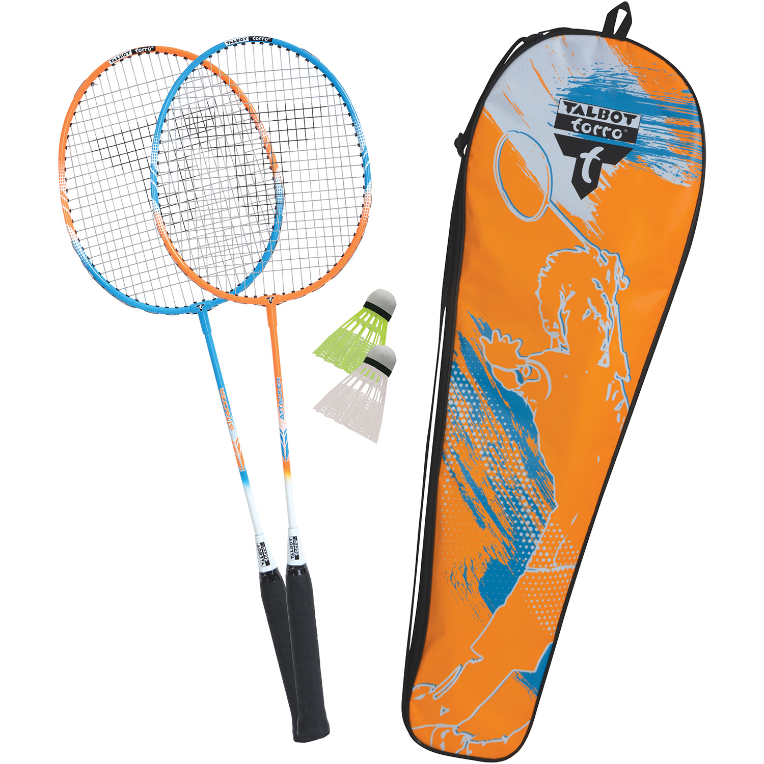 Badmintonset Attacker 2 Spieler