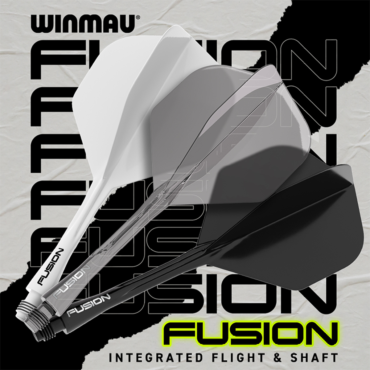 Winmau - Flights Fusion medium 34 mm 