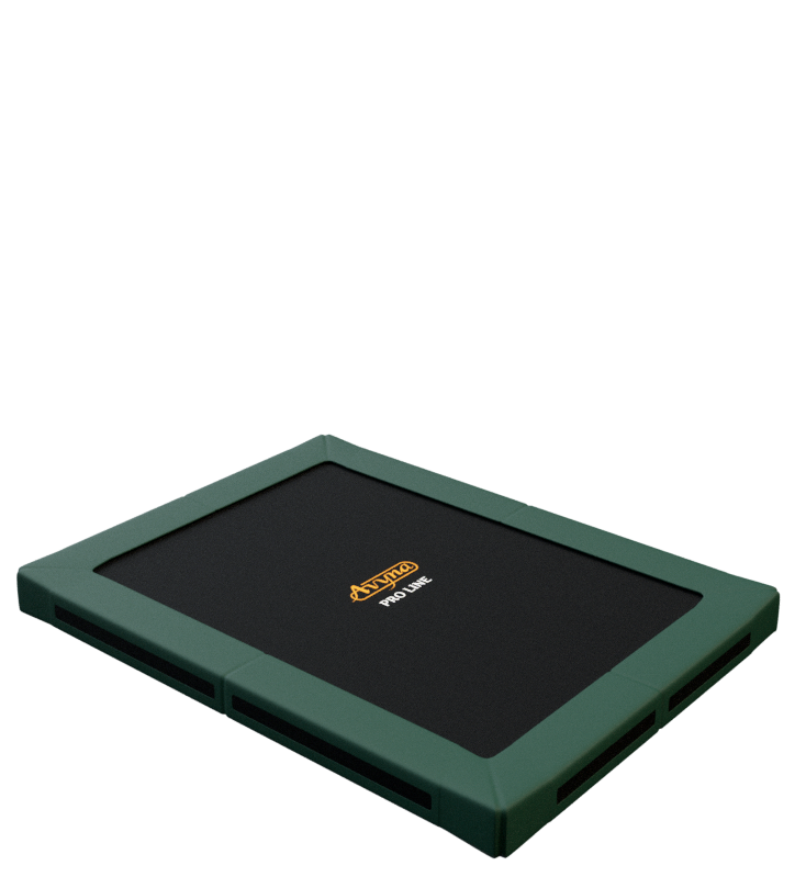 Avyna Pro-Line InGround Trampolin Set 213, 275x190cm Grün