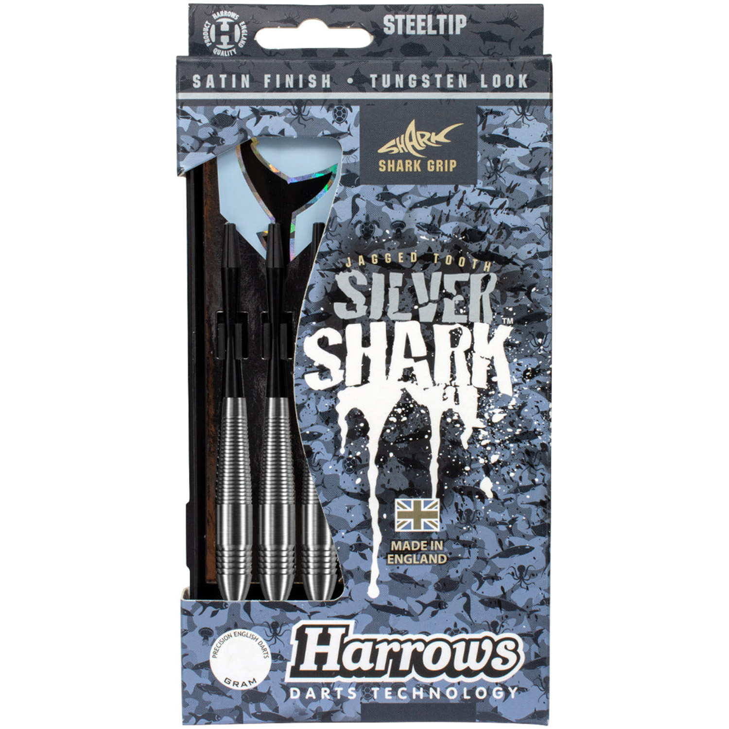 Eggen Silber Hai Darts 21 Gramm