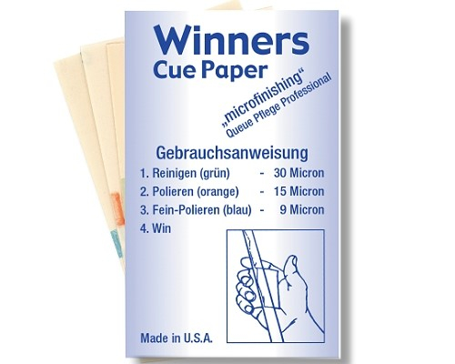 Winners Cue Paper Sandpaper (Set)