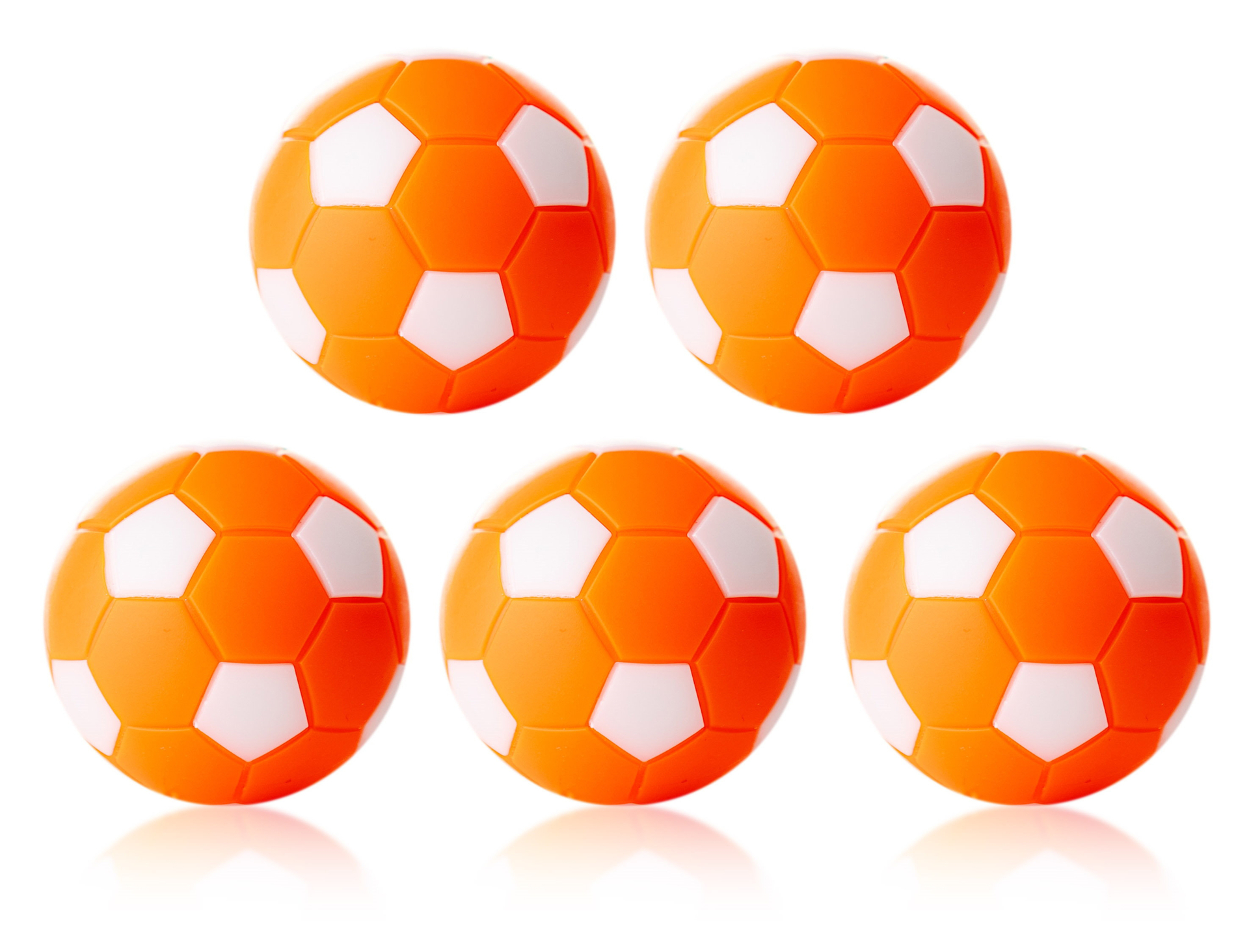 Kickerball Set Winspeed by Robertson 35 mm, orange / weiß