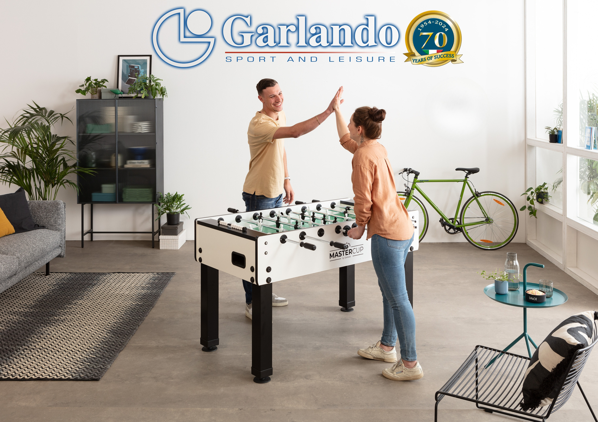 Garlando MasterCup Black & White