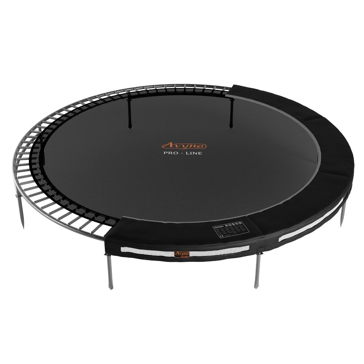 Avyna Pro-Line Top safe pad InGround 12, Ø365 Schwarz