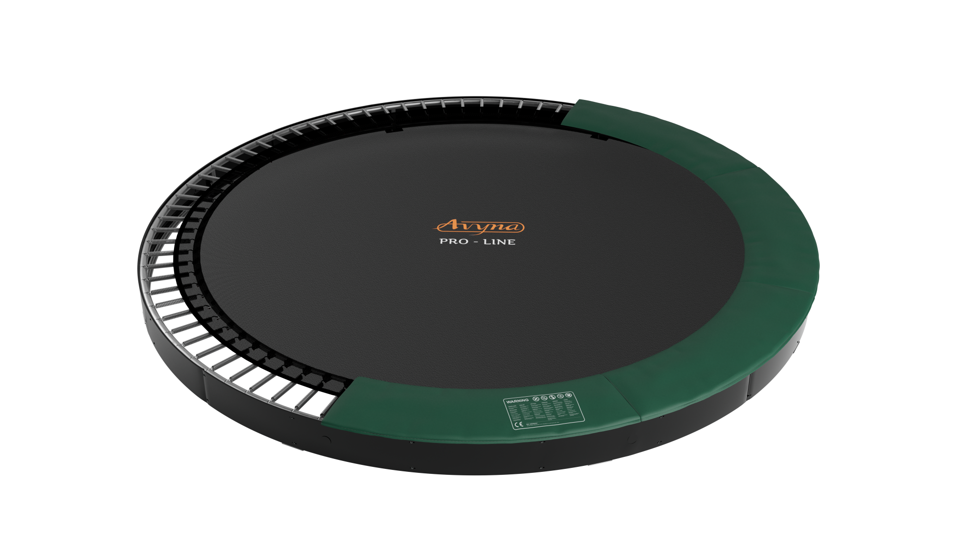 Avyna Pro-Line FlatLevel Trampolin Set 12 ø365 cm - Grün