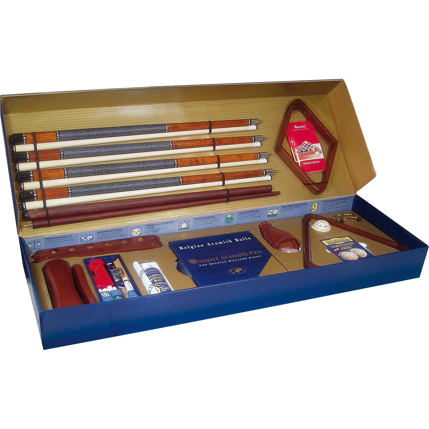 Pool accessory kit Aramith Pro-Cup