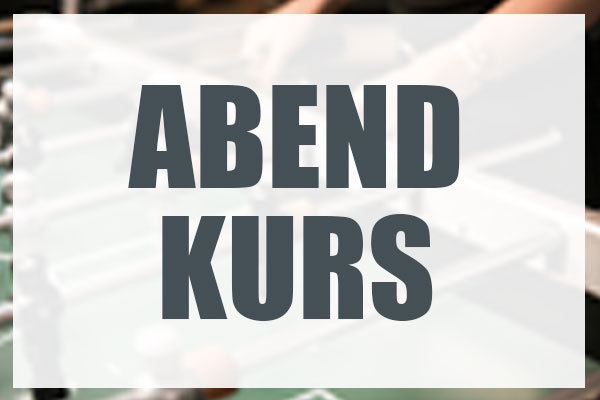 Kickertraining Abendkurs